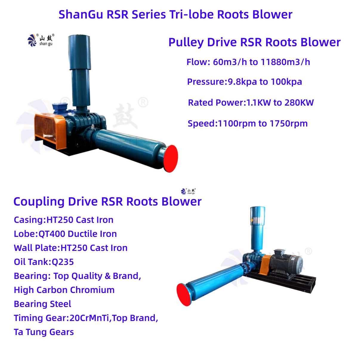 RSR roots blower